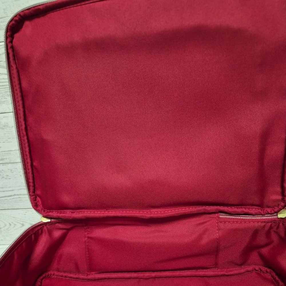 Estee Lauder Make-up Bag Limited Edition ~Red Velvet~ with Handle train case
